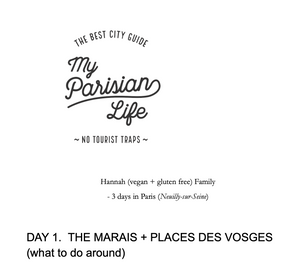 Paris Custom Itinerary - Local Guide