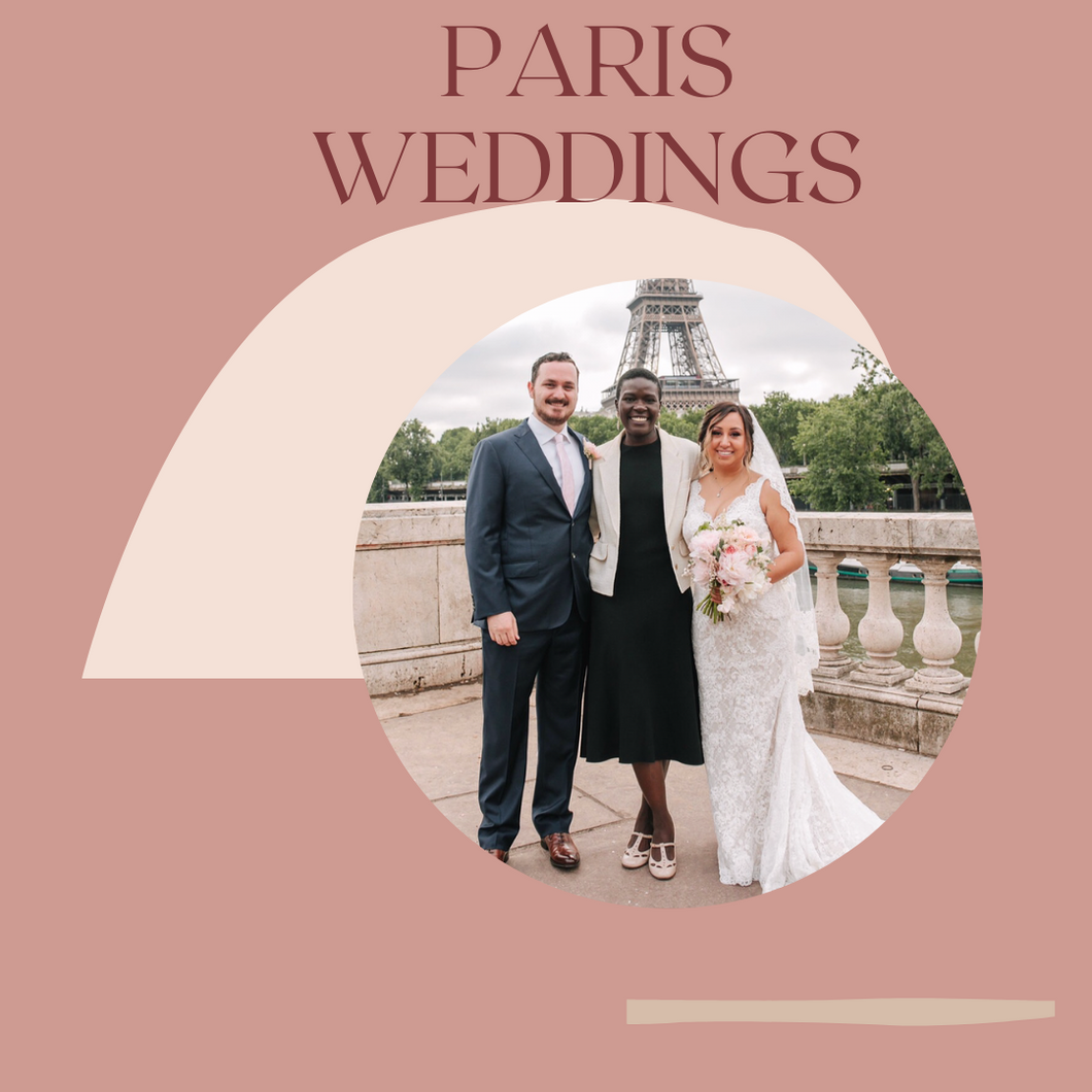 PARIS WEDDINGS - Elopements, Vow Renewals, More... QUOTE